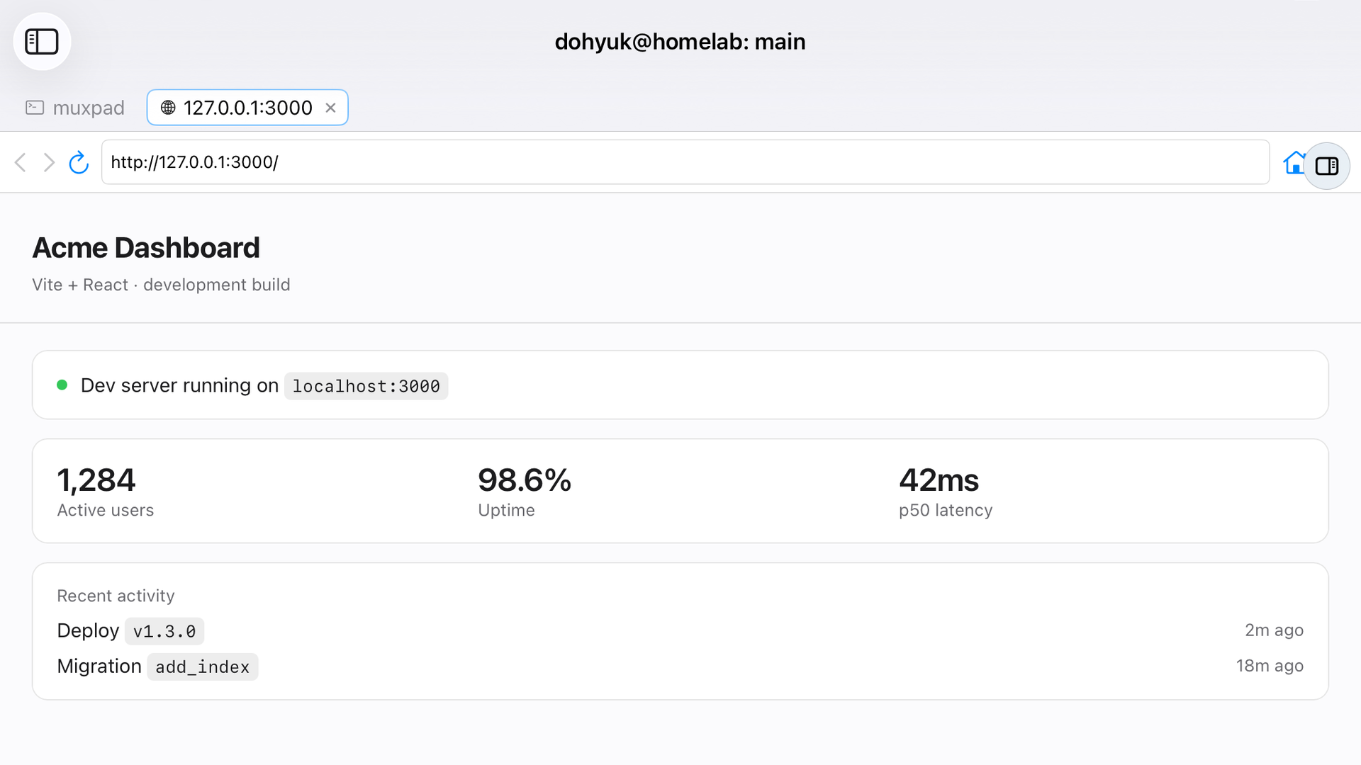 Checking an edited result in MuxPad's in-app live preview